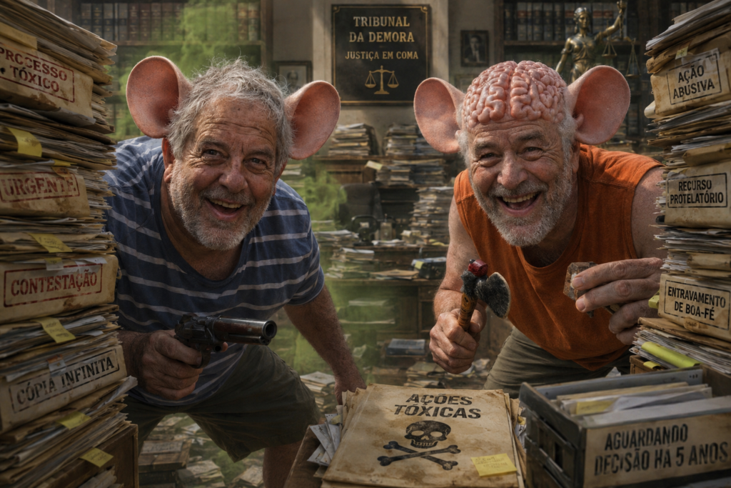 Márcio Vani Bemfica e Pedro Raeli Neto